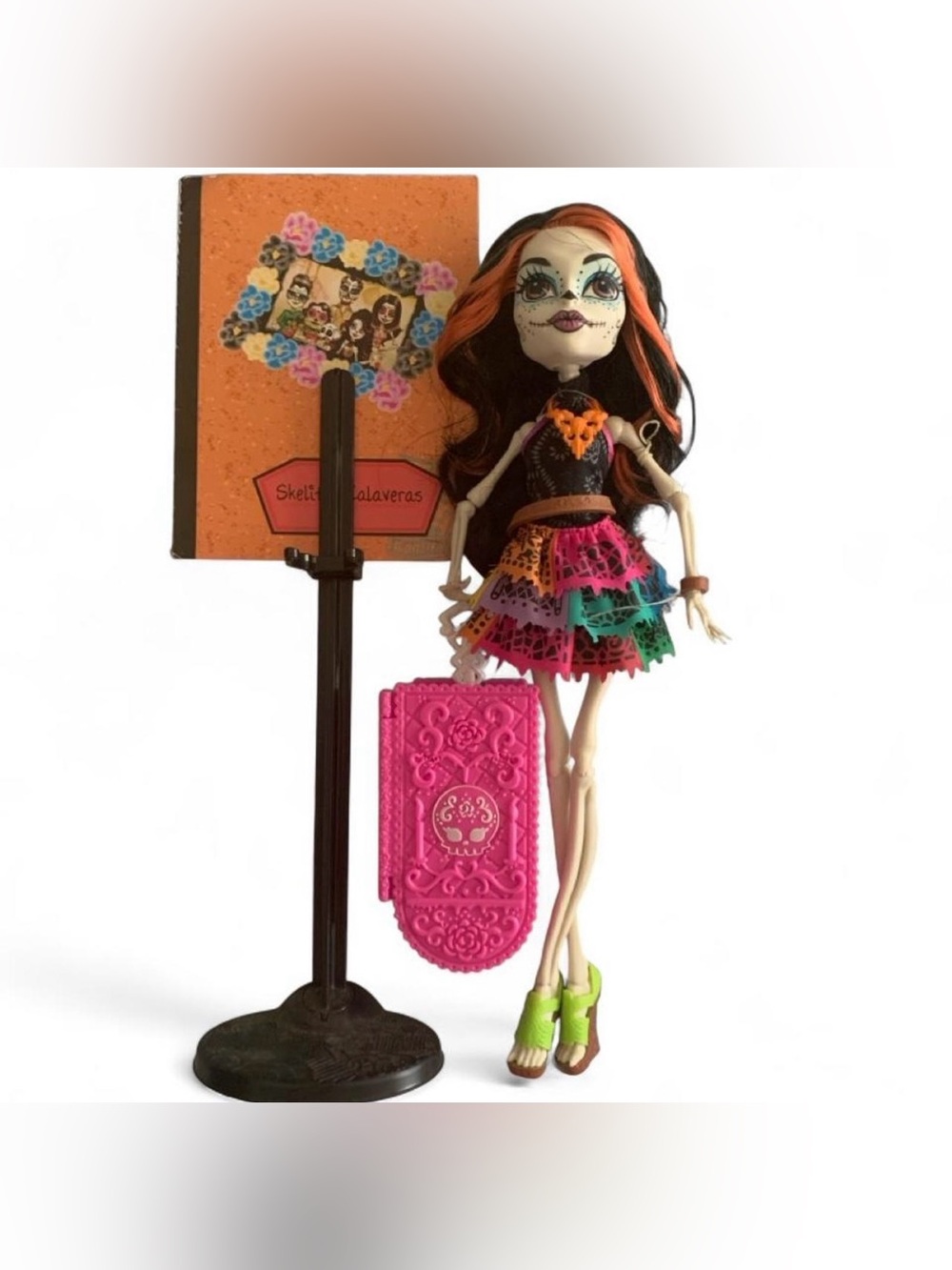 monster high skelita scaris doll 2012